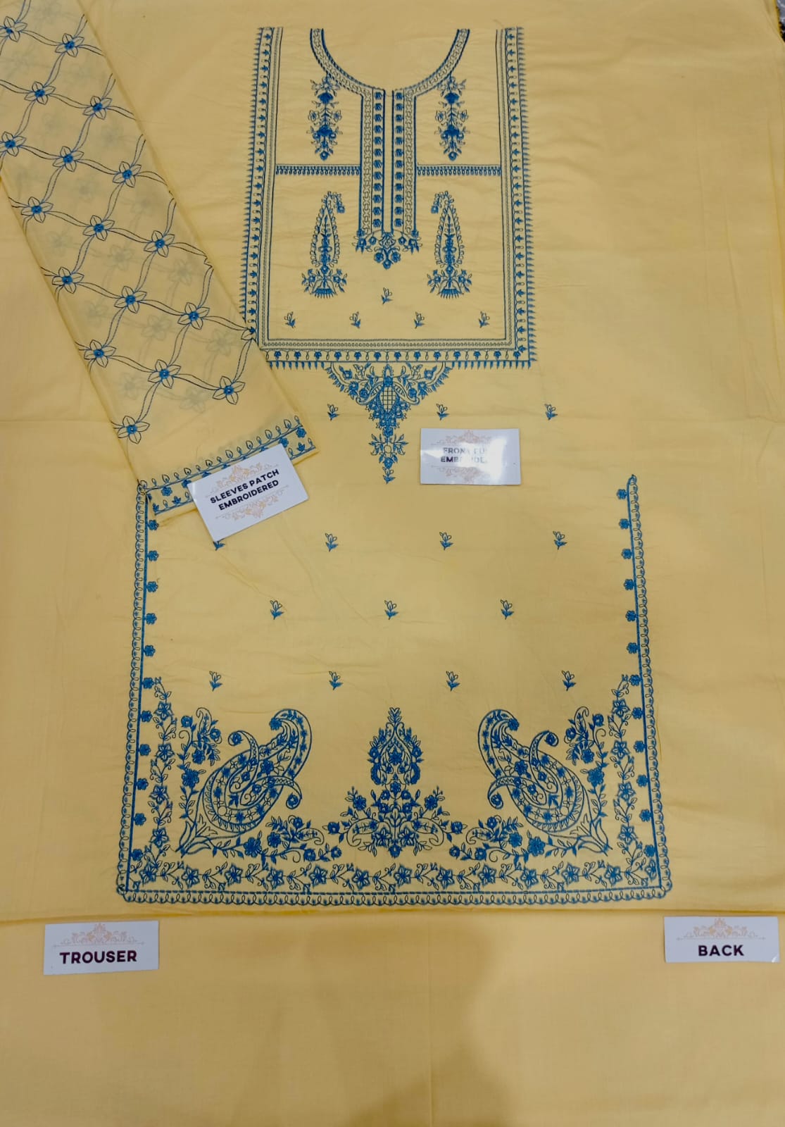 LAWN EMBROIDERED 2pc d 1562