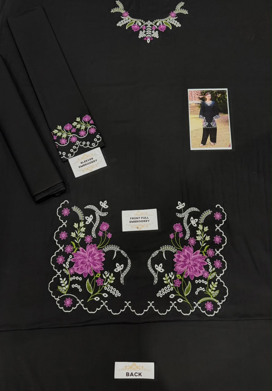 LAWN EMBROIDERED 2pc d 1617