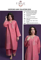 LAWN EMBROIDERED 2pc d 1576