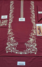 LAWN EMBROIDERED 2pc d 1577