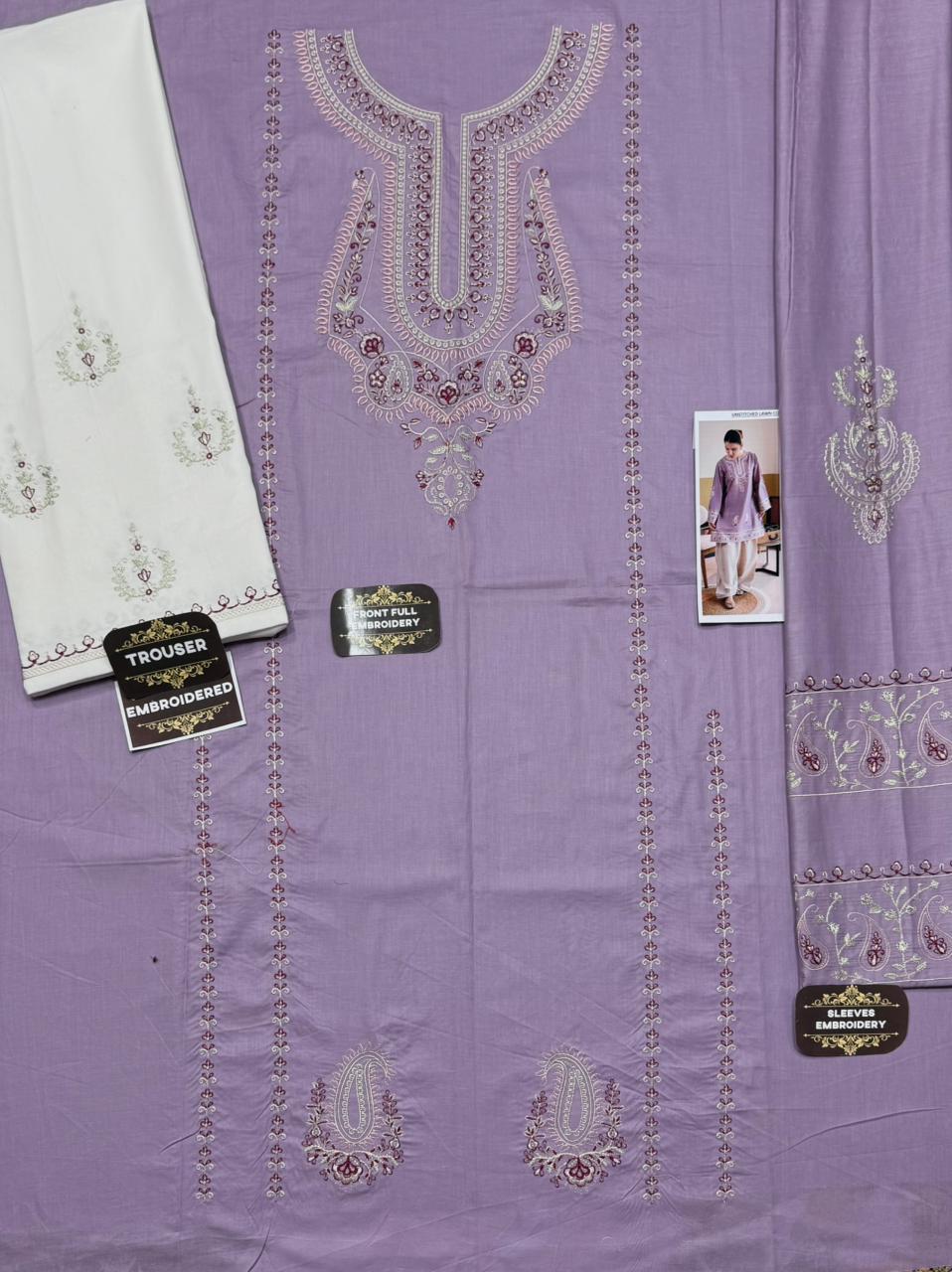 LAWN EMBROIDERED 2pc d 1579