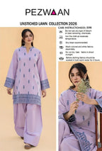 LAWN EMBROIDERED 2pc d 1580