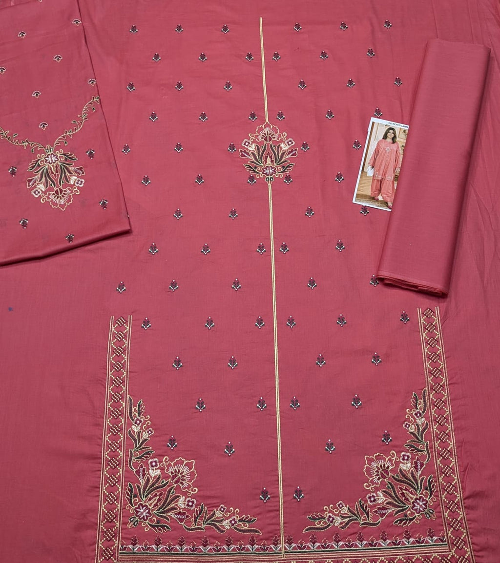LAWN EMBROIDERED 2pc d 1583