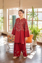 LAWN EMBROIDERED 2pc d 1588
