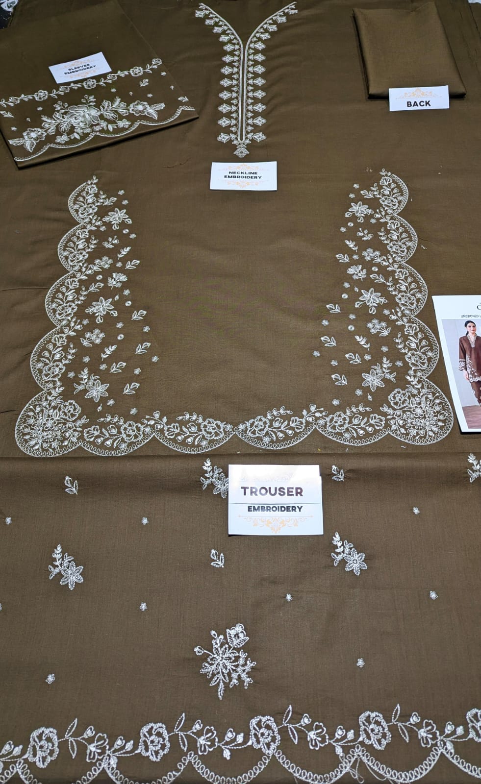 LAWN EMBROIDERED 2pc d 1590