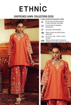 LAWN EMBROIDERED 2pc d 1591