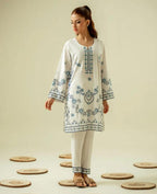 LAWN EMBROIDERED 2pc d 1638