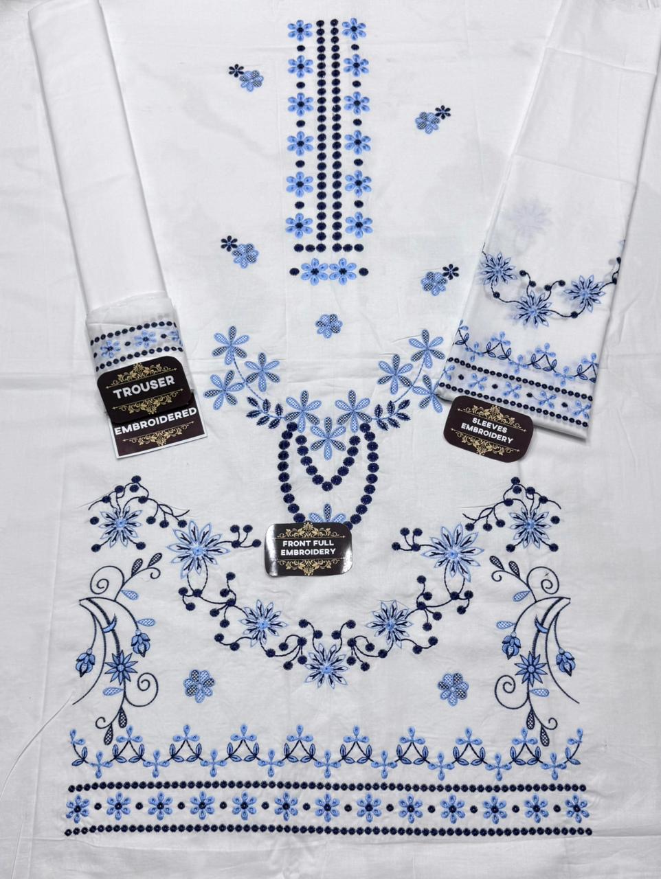 LAWN EMBROIDERED 2pc d 1638
