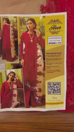 Heer chicken kari unstitch 3pc d171