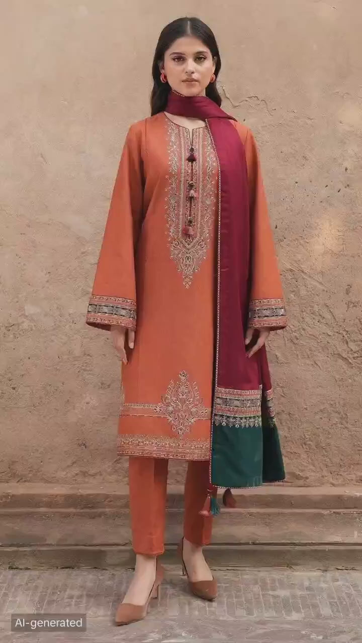 LAWN  Embroidered 1377