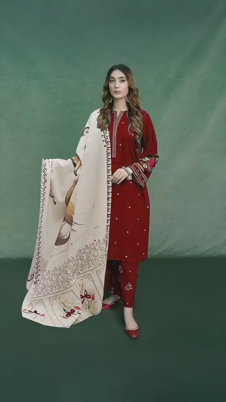 LAWN  Embroidered 1374