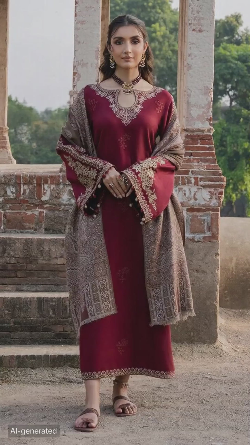 LAWN  Embroidered 1360