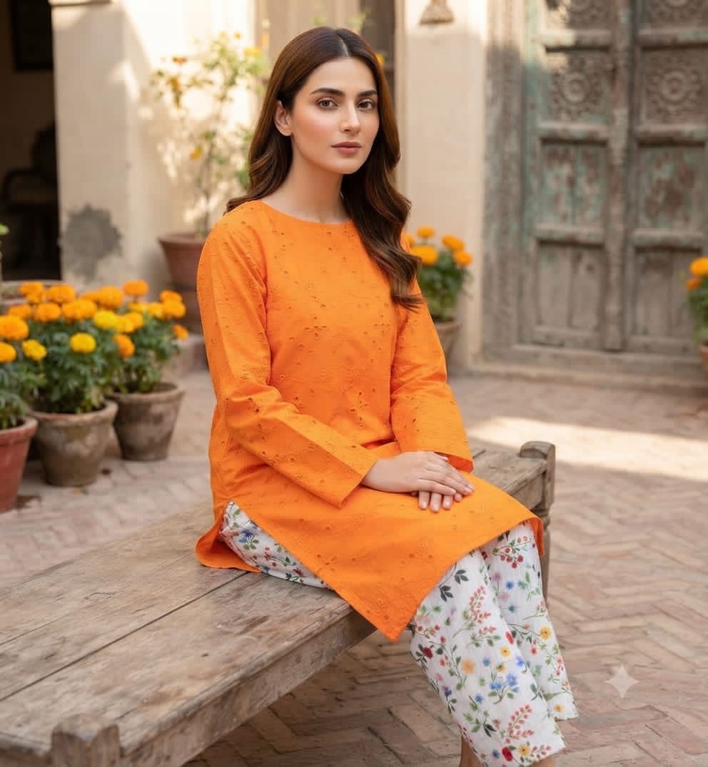 Maria.b 2pc cheicken kari embroidery d25