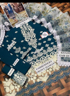 Zainab chottani chicken Kari lawn cotton 3pc | Unstitched d-1678