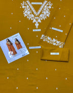 Lawn embroidery 2pc unstitch - d1819