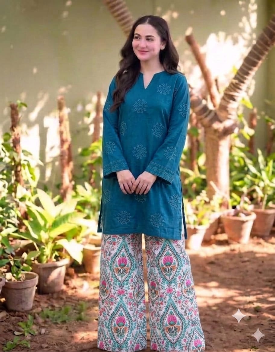 Maria.b 2pc cheicken kari embroidery d03