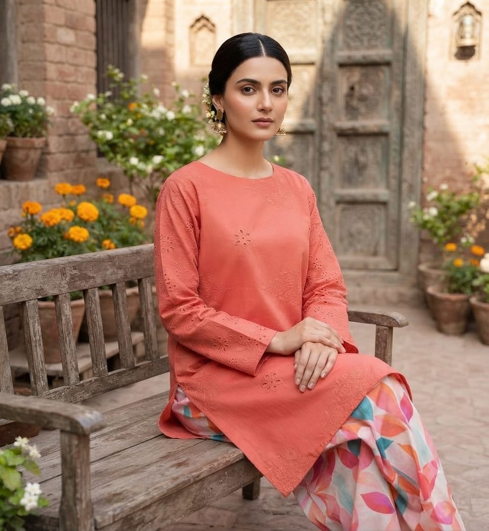 Maria.b 2pc cheicken kari embroidery d26