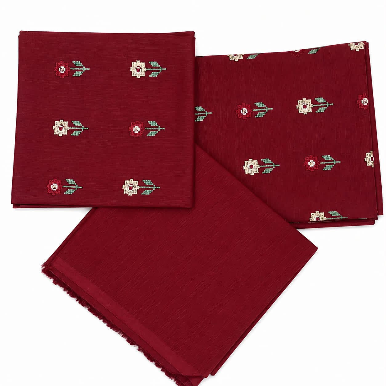 Premium khaddar 2pc embroidery | unstitch | Winter thumbnail 2